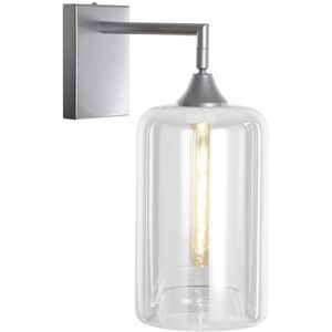 George Oliver Bonita 1 - Light Armed Sconce Silver/Clear 30cm H X 18cm W X 18cm D George Oliver Bonita 1 - Light Armed Sconce Silver/Clear 30cm H X 18cm W X 18cm D