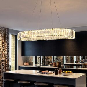 Fairmont Park 1-Light Crystal LED Chandelier Chrome 7.6cm H X 70cm W X 25cm D Fairmont Park 1-Light Crystal LED Chandelier Chrome 7.6cm H X 70cm W X 25cm D