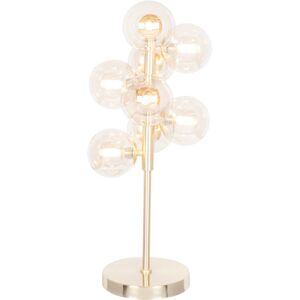 Willa Arlo Interiors Ailis 57Cm Table Lamp Gold 57cm H X 24.5cm W X 24.5cm D Willa Arlo Interiors Ailis 57Cm Table Lamp Gold 57cm H X 24.5cm W X 24.5cm D