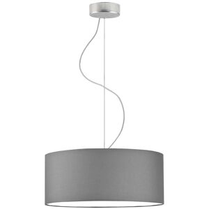 17 Stories Aubryelle 3 - Light Drum Pendant Brushed Steel/Grey 120cm H x 40cm W x 40cm D 17 Stories Aubryelle 3 - Light Drum Pendant Brushed Steel/Grey 120cm H x 40cm W x 40cm D
