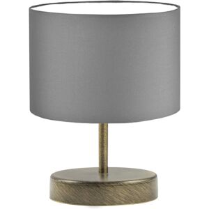 Latitude Run Antinio 24cm Table Lamp Dark Grey/Gold/Black 24cm H X 17cm W X 17cm D Latitude Run Antinio 24cm Table Lamp Dark Grey/Gold/Black 24cm H X 17cm W X 17cm D
