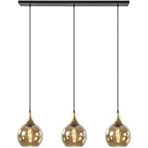 Corrigan Studio Callisto Black/gold 4-light Pendant Gold;Matte Black 95cm W Corrigan Studio Callisto Black/gold 4-light Pendant Gold;Matte Black 95cm W