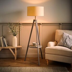 George Oliver 132cm Tripod Floor Lamp Natural 132cm H X 41.5cm D George Oliver 132cm Tripod Floor Lamp Natural 132cm H X 41.5cm D