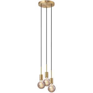 Canora Grey Paco 3-Light Cluster Globe Pendant Brass 4.2cm H X 10.5cm W X 18.1cm D Canora Grey Paco 3-Light Cluster Globe Pendant Brass 4.2cm H X 10.5cm W X 18.1cm D