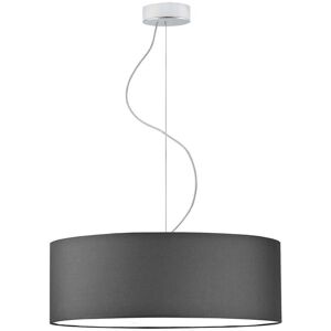 17 Stories Aubryelle 3 - Light Drum Pendant Chrome/Graphite 120cm H x 50cm W x 50cm D 17 Stories Aubryelle 3 - Light Drum Pendant Chrome/Graphite 120cm H x 50cm W x 50cm D