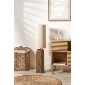 August Grove Andros Brown Woven Seagrass Floor Lamp 124cm H X 29cm W X 29cm D August Grove Andros Brown Woven Seagrass Floor Lamp 124cm H X 29cm W X 29cm D