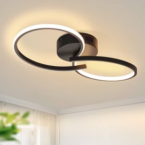 Metro Darlyne LED Flush Mount Matte Black 10cm H X 40cm W X 20cm D Metro Darlyne LED Flush Mount Matte Black 10cm H X 40cm W X 20cm D