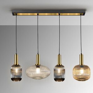 Canora Grey Norma· Lamp 4L. Line Matte Black/Gold 85cm H X 56cm W X 56cm D Canora Grey Norma· Lamp 4L. Line Matte Black/Gold 85cm H X 56cm W X 56cm D