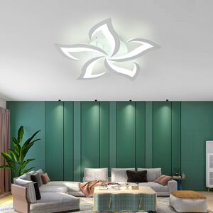 Ivy Bronx Rachna Dimmable 60cm LED Integrated Semi Flush Mount Ceiling Light With Remote control White 8cm H X 60cm W X 60cm D Ivy Bronx Rachna Dimmable 60cm LED Integrated Semi Flush Mount Ceiling Light With Remote control White 8cm H X 60cm W X 60cm D