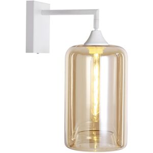 George Oliver Bonita 1 - Light Armed Sconce Amber/White 30cm H X 18cm W X 18cm D George Oliver Bonita 1 - Light Armed Sconce Amber/White 30cm H X 18cm W X 18cm D
