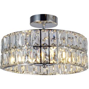 Canora Grey Adamsun 4-Light 30cm Semi flush mount Polished Chrome 20cm H X 30cm W X 30cm D Canora Grey Adamsun 4-Light 30cm Semi flush mount Polished Chrome 20cm H X 30cm W X 30cm D