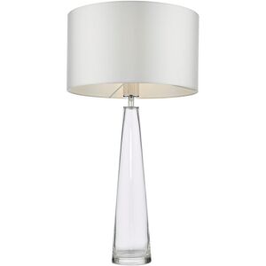 Ivy Bronx Samara Table Lamp Clear Glass Base Only Clear 42.5cm H X 10cm W X 10cm D Ivy Bronx Samara Table Lamp Clear Glass Base Only Clear 42.5cm H X 10cm W X 10cm D