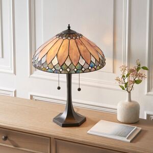 Astoria Grand Pierceton Tiffany Medium 2 light table lamp Black 56cm H X 40cm W X 40cm D Astoria Grand Pierceton Tiffany Medium 2 light table lamp Black 56cm H X 40cm W X 40cm D