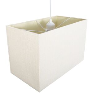 17 Stories Ibiza Contemporary and Sleek Linen Fabric Lampshade Cream 26cm x 40cm x 22cm 17 Stories Ibiza Contemporary and Sleek Linen Fabric Lampshade Cream 26cm x 40cm x 22cm