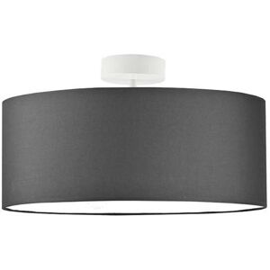 17 Stories Audriona 1-Light Semi Flush Mount White/Graphite 30cm H x 40cm W x 40cm D 17 Stories Audriona 1-Light Semi Flush Mount White/Graphite 30cm H x 40cm W x 40cm D