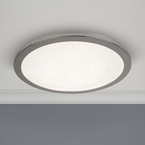 Symple Stuff 1-Light LED Flush Mount Chrome 2.5cm H x 30cm W x 30cm D Symple Stuff 1-Light LED Flush Mount Chrome 2.5cm H x 30cm W x 30cm D
