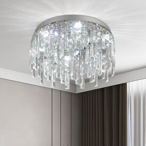Rosdorf Park Retsof 1 - Light Crystal LED Chandelier Chrome 20cm H x 40cm W x 40cm D Rosdorf Park Retsof 1 - Light Crystal LED Chandelier Chrome 20cm H x 40cm W x 40cm D