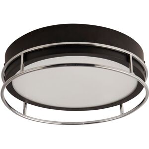 Latitude Run Averie 2Lt Flush Black/Chrome 9.5cm H X 30cm W X 30cm D Latitude Run Averie 2Lt Flush Black/Chrome 9.5cm H X 30cm W X 30cm D