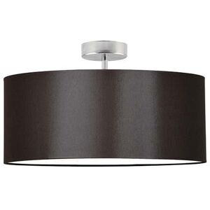 17 Stories Audriona 1-Light Semi Flush Mount Brushed Steel/Brown 25cm H x 30cm W x 30cm D 17 Stories Audriona 1-Light Semi Flush Mount Brushed Steel/Brown 25cm H x 30cm W x 30cm D