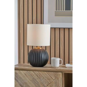 Mercury Ezekiel 48cm Table Lamp Black 48cm H X 25cm W X 25cm D Mercury Ezekiel 48cm Table Lamp Black 48cm H X 25cm W X 25cm D