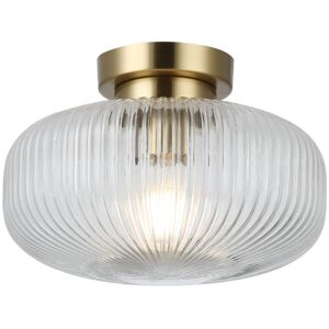 Fairmont Park Ajaya Semi Flush Mount Antique Brass Fairmont Park Ajaya Semi Flush Mount Antique Brass