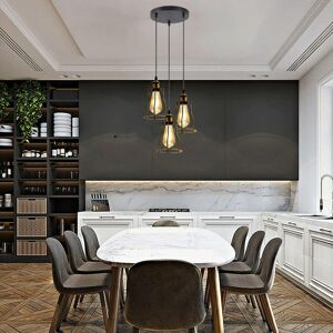 Rio 3 - Light Cluster Geometric Pendant Black;Yellow Brass 125cm H X 20cm W X 20cm D Rio 3 - Light Cluster Geometric Pendant Black;Yellow Brass 125cm H X 20cm W X 20cm D