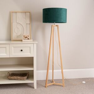 17 Stories Rhavyn 148cm Traditional Floor Lamp Natural/Forest Green 148cm H X 45cm W X 45cm D 17 Stories Rhavyn 148cm Traditional Floor Lamp Natural/Forest Green 148cm H X 45cm W X 45cm D