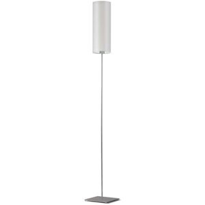 Ebern Designs Florencja 165cm Traditional Floor Lamp Light Grey/Brushed Steel 165cm H X 20cm W X 20cm D Ebern Designs Florencja 165cm Traditional Floor Lamp Light Grey/Brushed Steel 165cm H X 20cm W X 20cm D