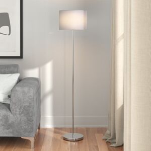 Wade Logan Powley 150cm Traditional Floor Lamp Chrome;Chrome 150cm H X 33cm W X 33cm D Wade Logan Powley 150cm Traditional Floor Lamp Chrome;Chrome 150cm H X 33cm W X 33cm D