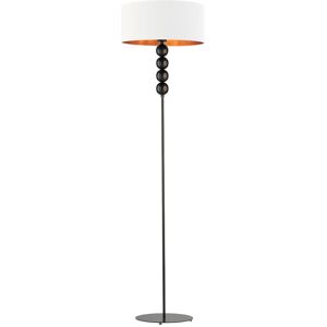 Latitude Run Kumagai 166Cm Traditional Floor Lamp White/Black 166cm H X 40cm W X 40cm D Latitude Run Kumagai 166Cm Traditional Floor Lamp White/Black 166cm H X 40cm W X 40cm D