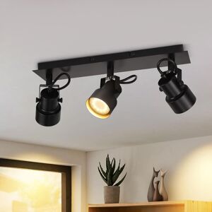 Metro Ceiling spotlight flame ceiling spot black - vintage swivel ceiling lamp GU10 350° spotlight industrial ceiling light spots kitchen lamp for living ro Stainless Steel 10 cm H x 42 cm W x 7 cm D Metro Ceiling spotlight flame ceiling spot black - vintage swivel ceiling lamp GU10 350° spotlight industrial ceiling light spots kitchen lamp for living ro Stainless Steel 10 cm H x 42 cm W x 7 cm D