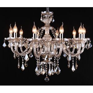 Mercer41 Alethea Crystal Chandelier Chrome 60cm H x 76cm W x 60cm D Mercer41 Alethea Crystal Chandelier Chrome 60cm H x 76cm W x 60cm D