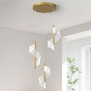 Fairmont Park 3 - Light LED Gold Cluster Pendant Light Glod 31cm H X 39cm W X 39cm D Fairmont Park 3 - Light LED Gold Cluster Pendant Light Glod 31cm H X 39cm W X 39cm D