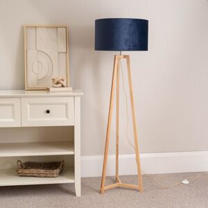 17 Stories Rhavyn 148cm Traditional Floor Lamp Natural/Navy Blue 148cm H X 45cm W X 45cm D 17 Stories Rhavyn 148cm Traditional Floor Lamp Natural/Navy Blue 148cm H X 45cm W X 45cm D