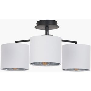 17 Stories Sundari Flush Mount Matt Black/Ivory 25cm H X 44cm W X 44cm D 17 Stories Sundari Flush Mount Matt Black/Ivory 25cm H X 44cm W X 44cm D