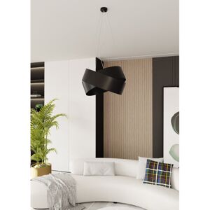 Brayden Studio Oldsmar 3 - Light Geometric Pendant Black 30cm H X 50cm W X 50cm D Brayden Studio Oldsmar 3 - Light Geometric Pendant Black 30cm H X 50cm W X 50cm D