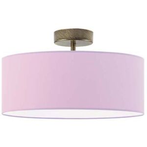 17 Stories Audriona 1-Light Semi Flush Mount Light Violet/Antique Gold 25cm H x 30cm W x 30cm D 17 Stories Audriona 1-Light Semi Flush Mount Light Violet/Antique Gold 25cm H x 30cm W x 30cm D
