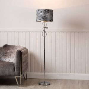 Canora Grey Floor Lamp with Metal Base For Living Room Furniture, Decor Floor Lamp with Linen Shade Chrome/Black/White 159cm H X 36cm W X 36cm D Canora Grey Floor Lamp with Metal Base For Living Room Furniture, Decor Floor Lamp with Linen Shade Chrome/Black/White 159cm H X 36cm W X 36cm D