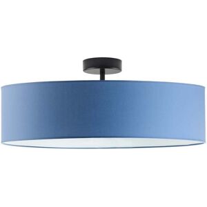 17 Stories Audriona 1-Light Semi Flush Mount Blue/Black 30cm H x 50cm W x 50cm D 17 Stories Audriona 1-Light Semi Flush Mount Blue/Black 30cm H x 50cm W x 50cm D