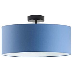 17 Stories Audriona 1-Light Semi Flush Mount Blue/Black 30cm H x 40cm W x 40cm D 17 Stories Audriona 1-Light Semi Flush Mount Blue/Black 30cm H x 40cm W x 40cm D