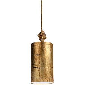 Canora Grey Celeste 1 - Light Cylinder Pendant Aged Gold 49.6cm H X 20cm W X 20.3cm D Canora Grey Celeste 1 - Light Cylinder Pendant Aged Gold 49.6cm H X 20cm W X 20.3cm D