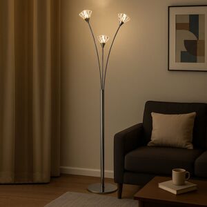 Canora Grey Sluss 170cm Tree Floor Lamp Polished Chrome 170cm H X 35cm W X 35cm D Canora Grey Sluss 170cm Tree Floor Lamp Polished Chrome 170cm H X 35cm W X 35cm D