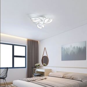Metro 3-Light LED Semi Flush Mount Ceiling Light White 8cm H X 50cm W X 50cm D Metro 3-Light LED Semi Flush Mount Ceiling Light White 8cm H X 50cm W X 50cm D