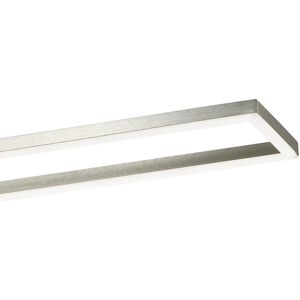 Metro Atenas 1-Light 91cm LED Flush Mount Nickel 8cm H X 91cm W X 14cm D Metro Atenas 1-Light 91cm LED Flush Mount Nickel 8cm H X 91cm W X 14cm D