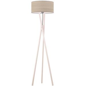 George Oliver Treva 150cm Tripod Floor Lamp Beige/Grey 150cm H X 40cm W X 40cm D George Oliver Treva 150cm Tripod Floor Lamp Beige/Grey 150cm H X 40cm W X 40cm D