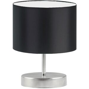 Latitude Run Antinio 24cm Table Lamp Brushed Steel/Black/Black 24cm H X 17cm W X 17cm D Latitude Run Antinio 24cm Table Lamp Brushed Steel/Black/Black 24cm H X 17cm W X 17cm D