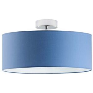 17 Stories Audriona 1-Light Semi Flush Mount Blue/Chrome 30cm H x 40cm W x 40cm D 17 Stories Audriona 1-Light Semi Flush Mount Blue/Chrome 30cm H x 40cm W x 40cm D