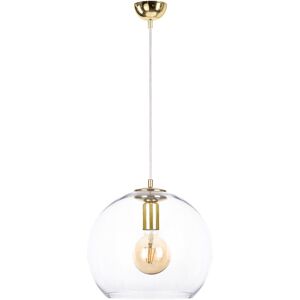 Corrigan Studio Ironadale 1-Light Globe Pendant Gold 30cm H X 30cm W X 30cm D Corrigan Studio Ironadale 1-Light Globe Pendant Gold 30cm H X 30cm W X 30cm D