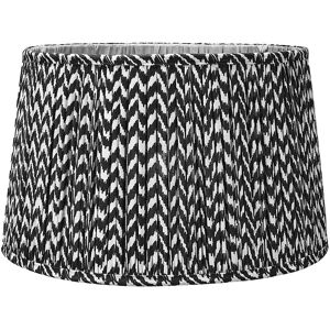 Bloomsbury Market Mio Gathered 30cm Cotton Empire Lamp Shade Black 19cm H X 30cm W X 30cm D Bloomsbury Market Mio Gathered 30cm Cotton Empire Lamp Shade Black 19cm H X 30cm W X 30cm D