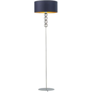 Latitude Run Kumagai 166Cm Traditional Floor Lamp Dark Blue/Silver 166cm H X 40cm W X 40cm D Latitude Run Kumagai 166Cm Traditional Floor Lamp Dark Blue/Silver 166cm H X 40cm W X 40cm D